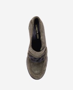 Justin Heeled Lug Loafer sold by Kenneth Cole