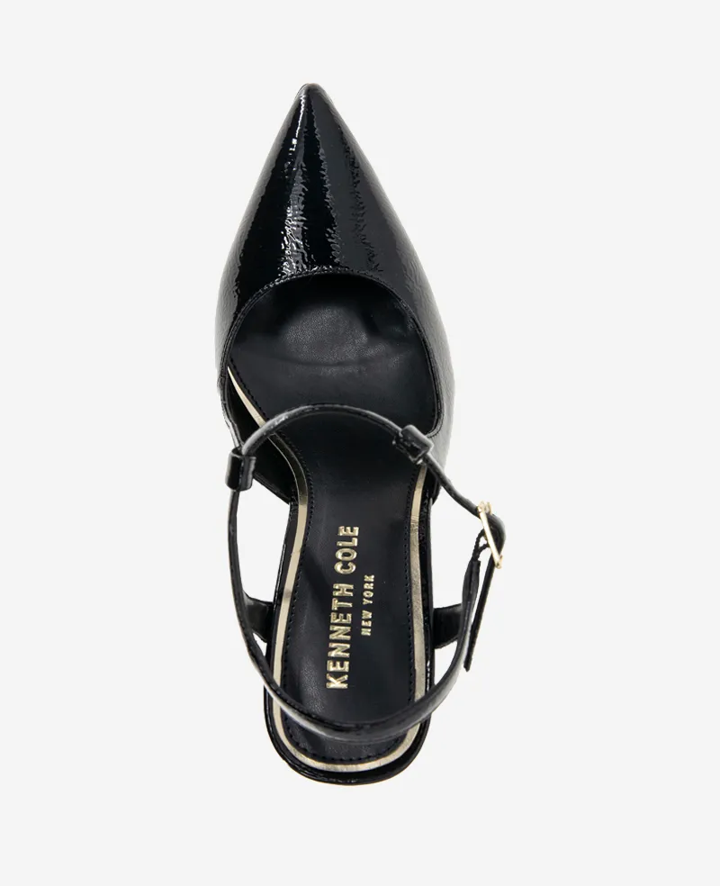 Romi Patent Ankle Slingback Heel sold by Kenneth Cole product image thumbnail 4
