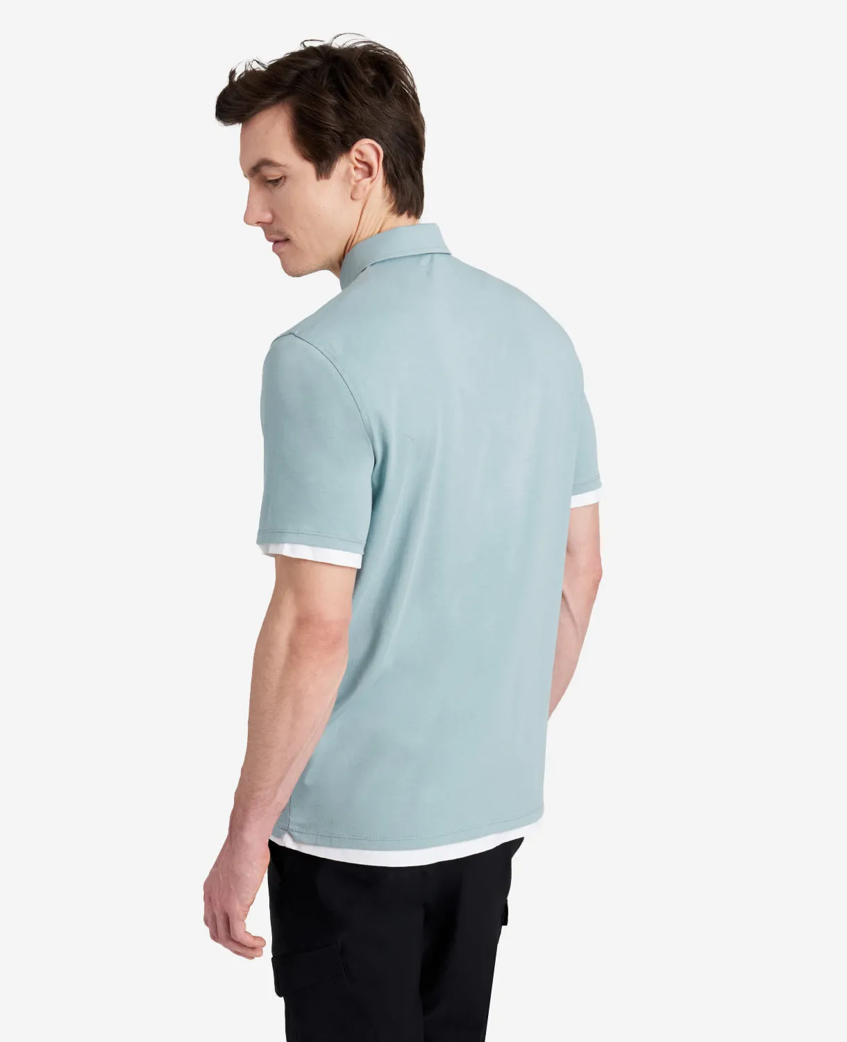 Performance Button Polo sold by Kenneth Cole product image thumbnail 5