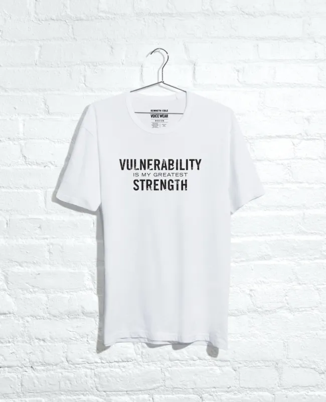 Site Exclusive! Vulnerability / Strength T-Shirt sold by Kenneth Cole