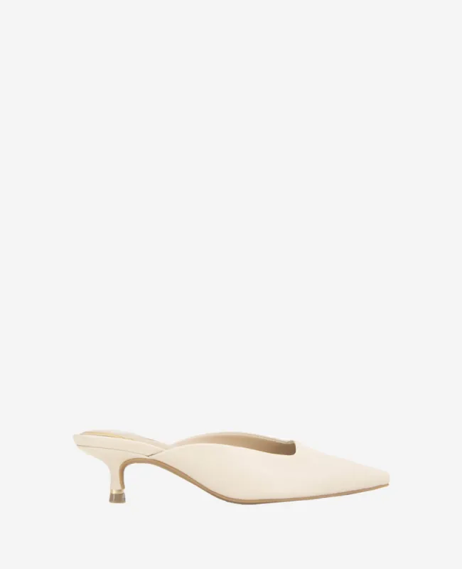 Margo Leather Kitten Heel Mule sold by Kenneth Cole