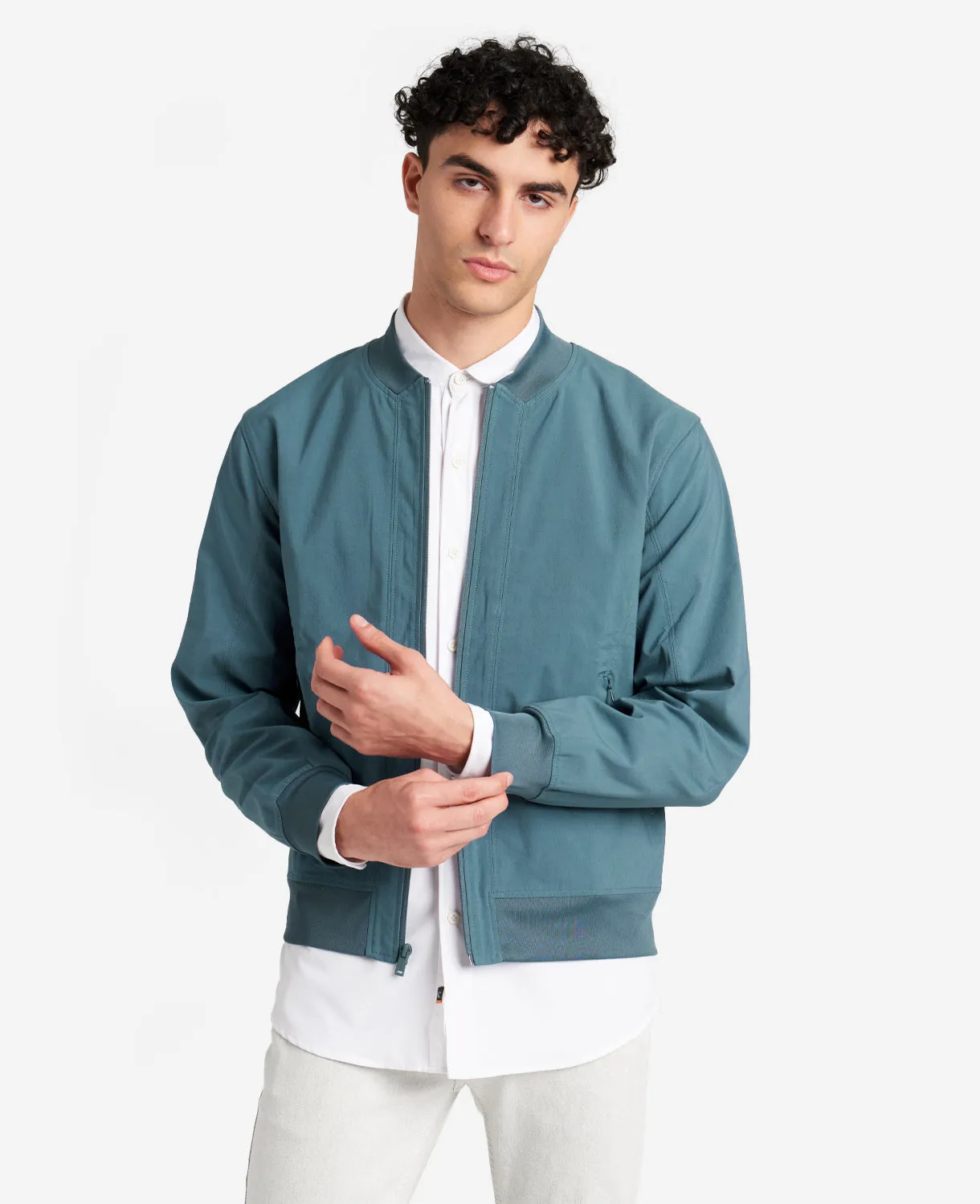 Water-Resistant Bomber Jacket sold by Kenneth Cole product image thumbnail 4