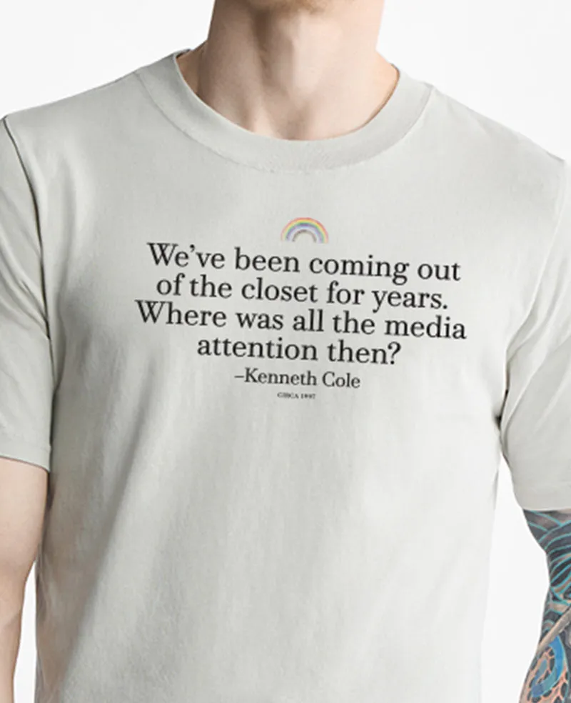 Men's CLOSET Regular Tee sold by Kenneth Cole product image thumbnail 2