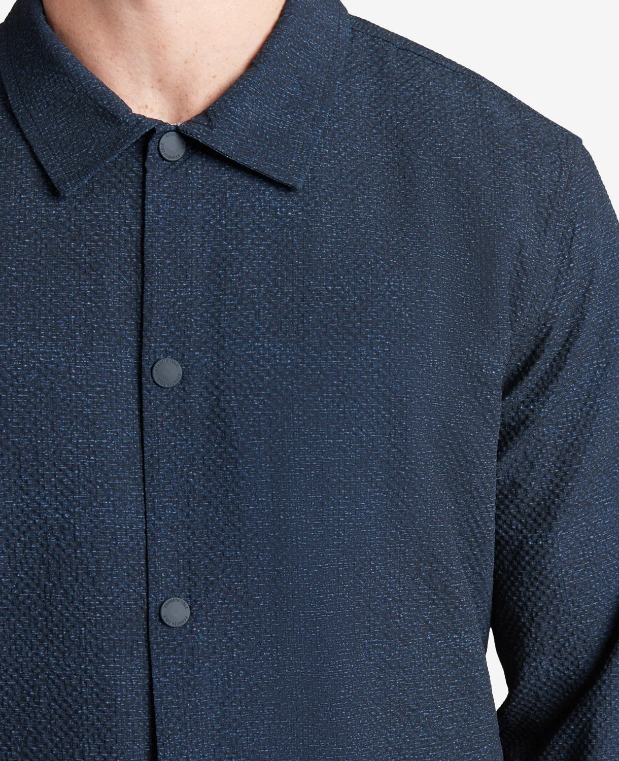 Printed Performance Seersucker Jacket sold by Kenneth Cole product image thumbnail 3