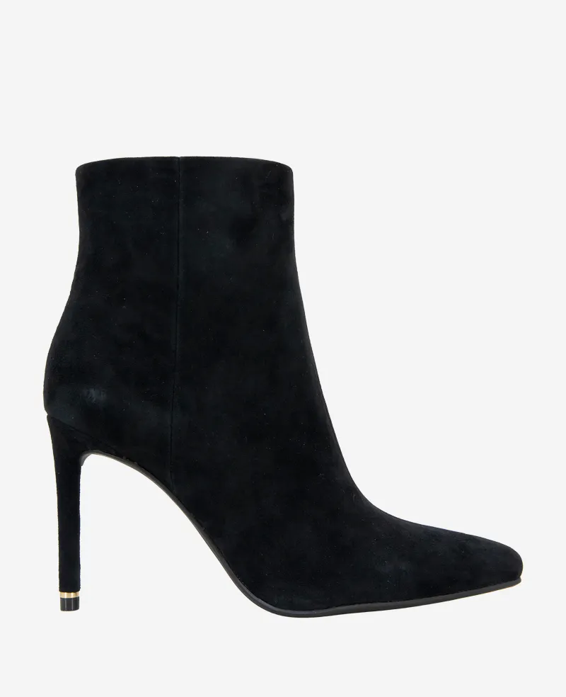 Quincy Suede Heel Ankle Bootie sold by Kenneth Cole