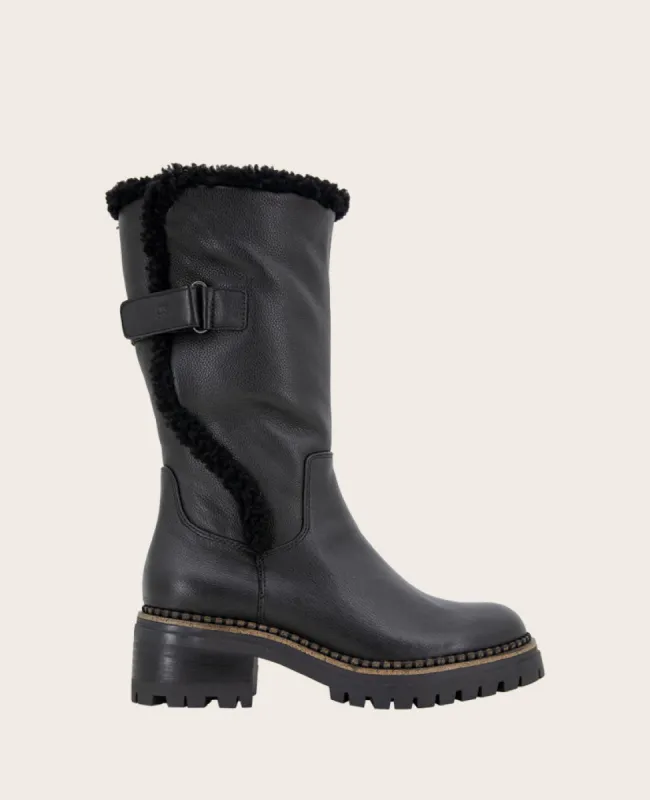 GENTLE SOULS - Bradford Leather Sherpa Lined Boot sold by Kenneth Cole