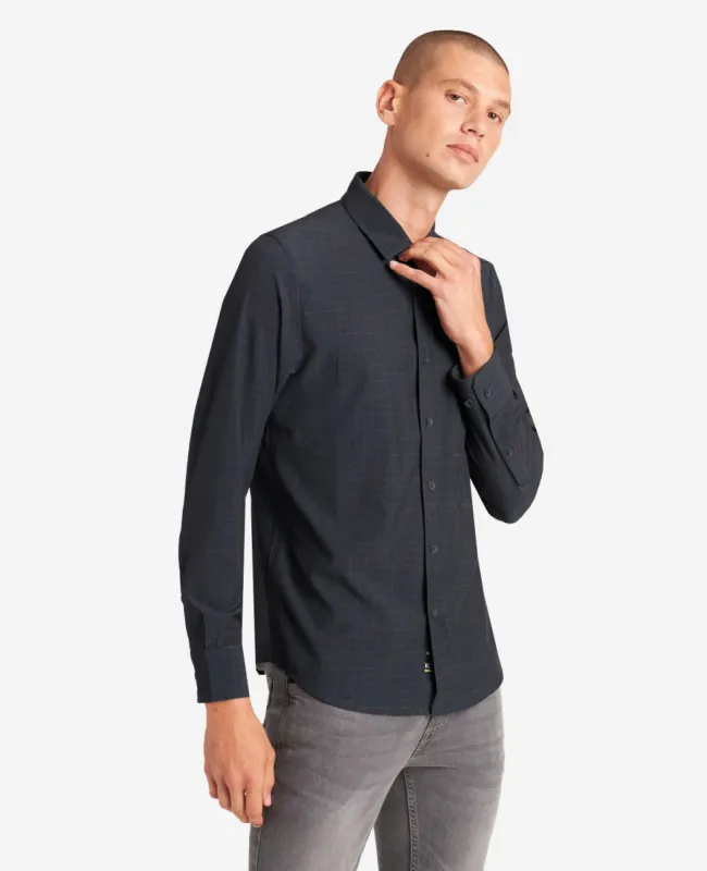 Stretch Print Button-Down Shirt sold by Kenneth Cole