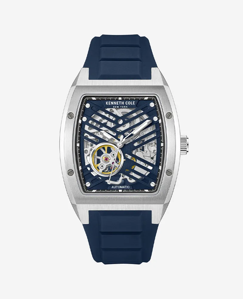 Kenneth Cole New York Automatic Silicone Strap Watch sold by Kenneth Cole