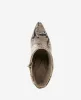 Quincy Snakeskin Leather Heel Ankle Bootie sold by Kenneth Cole