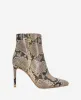 Quincy Snakeskin Leather Heel Ankle Bootie sold by Kenneth Cole
