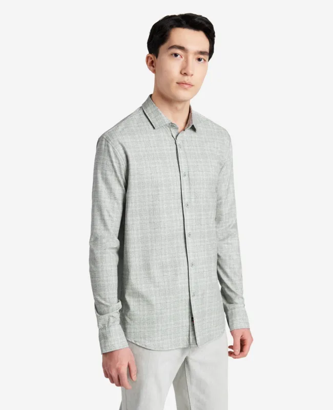 Stretch Print Button-Down Shirt sold by Kenneth Cole