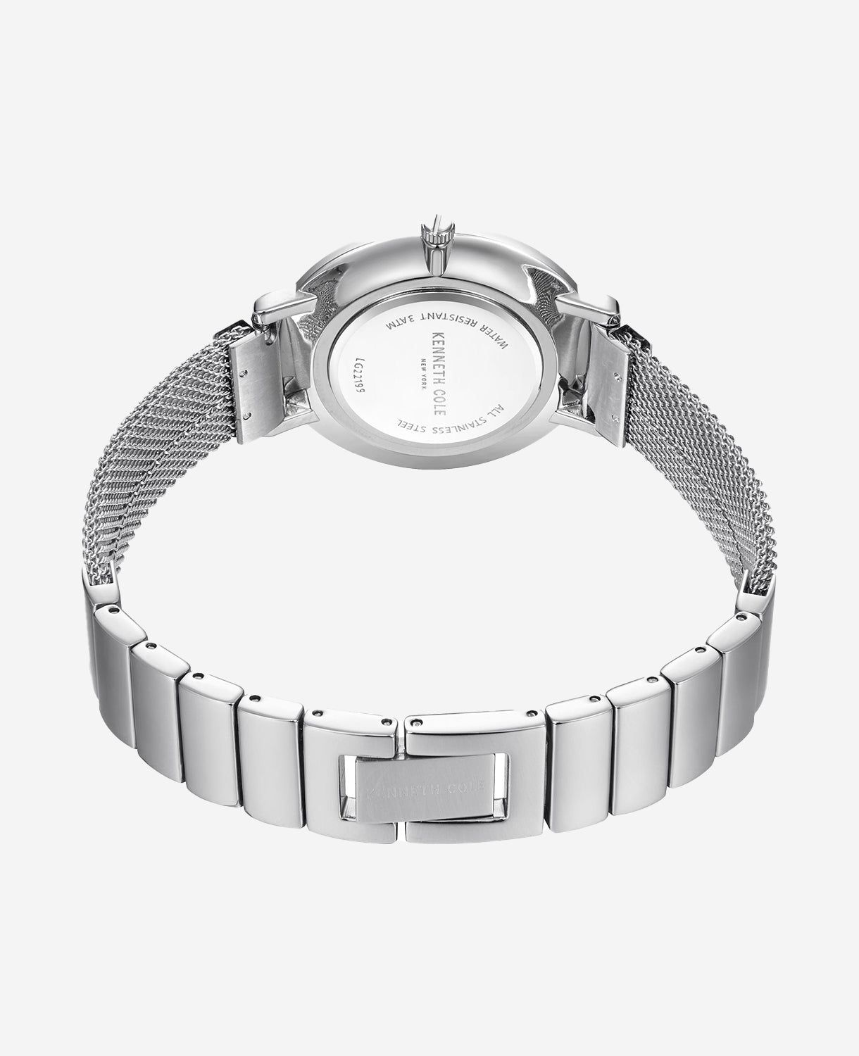 Slim Watch with Mesh Stainless Steel Bracelet sold by Kenneth Cole product image thumbnail 3