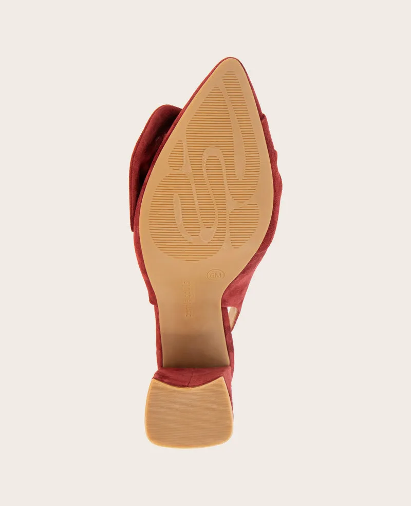 GENTLE SOULS - Diana Suede Bow Slingback Heel sold by Kenneth Cole product image thumbnail 5