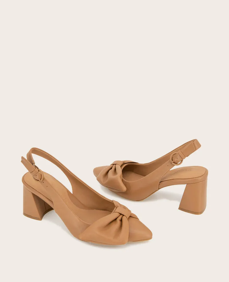 GENTLE SOULS - Diana Leather Bow Slingback Heel sold by Kenneth Cole product image thumbnail 2