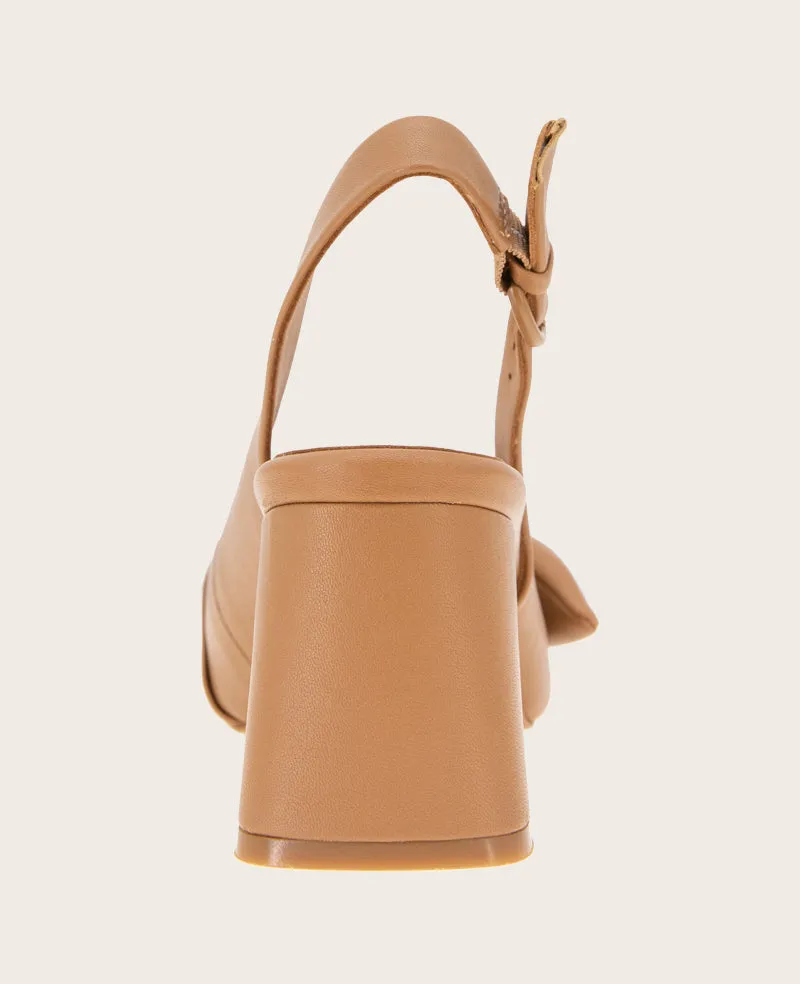 GENTLE SOULS - Diana Leather Bow Slingback Heel sold by Kenneth Cole product image thumbnail 3