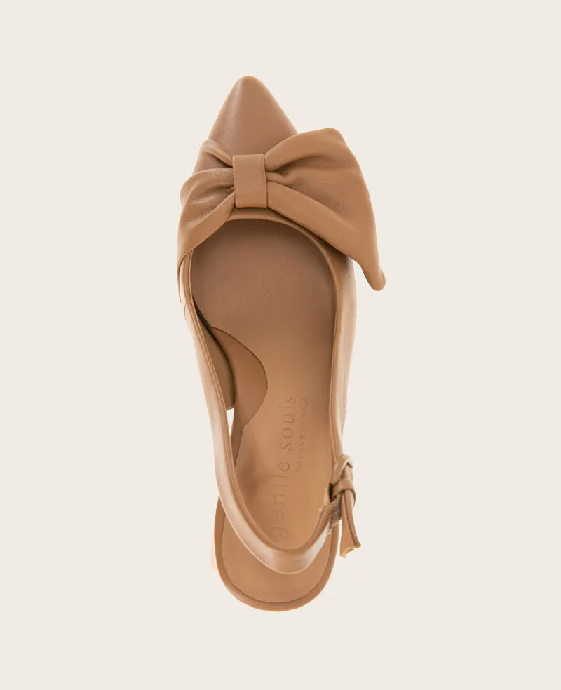 GENTLE SOULS - Diana Leather Bow Slingback Heel sold by Kenneth Cole product image thumbnail 4