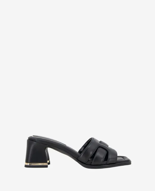 Harper Leather Heeled Sandal sold by Kenneth Cole