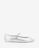 Jasper Metallic Leather Ballet Flat sold by Kenneth Cole