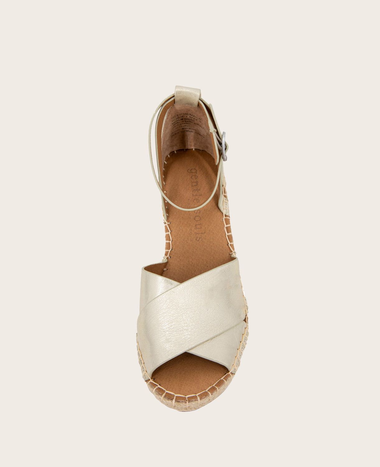 Charli Suede X-Band Espadrille Wedge Sandal sold by Kenneth Cole product image thumbnail 4
