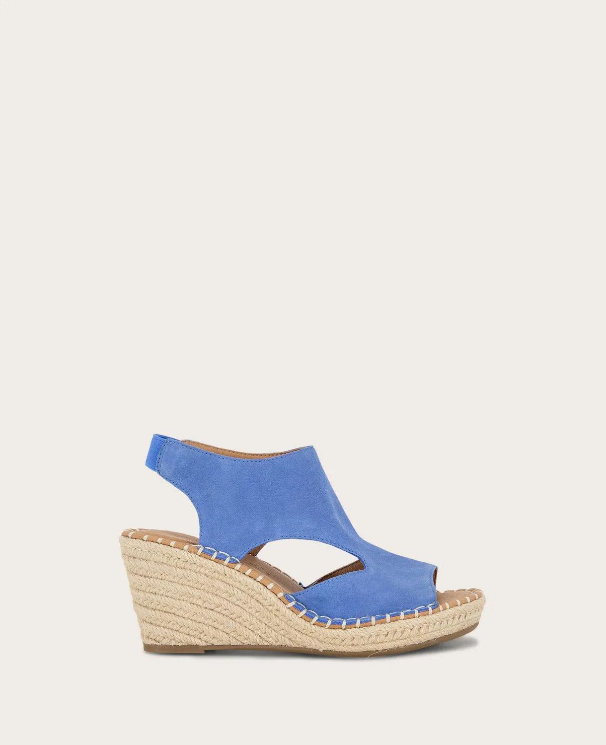 GENTLE SOULS- Cody Suede Espadrille Wedge sold by Kenneth Cole