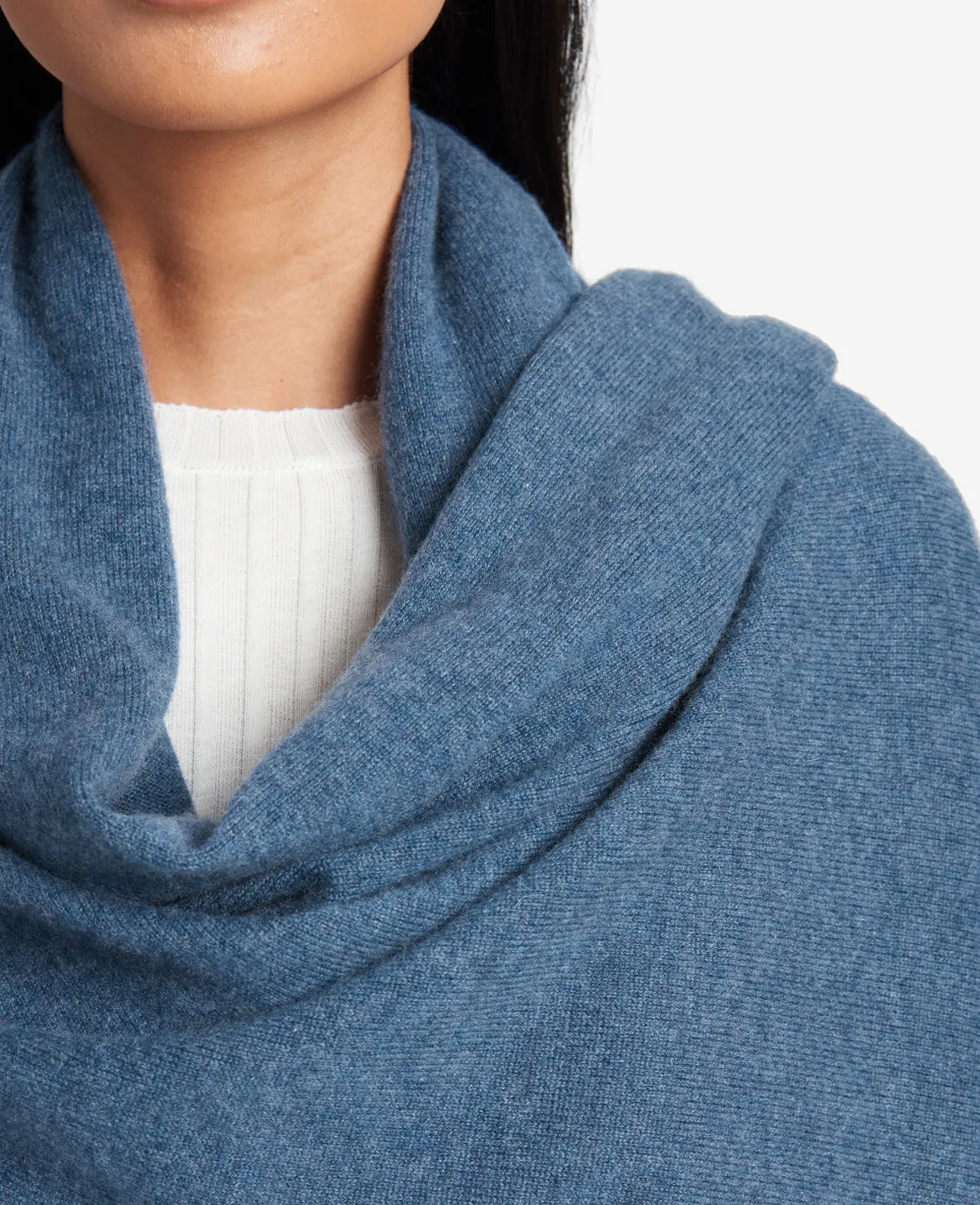 Site Exclusive! Pure Cashmere Multi-Wear Wrap sold by Kenneth Cole product image thumbnail 5