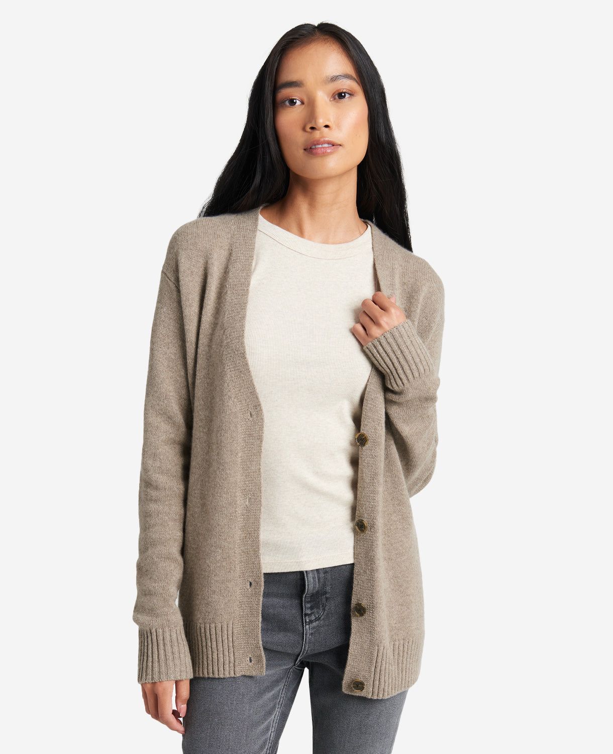 Site Exclusive! Oversized Knit Cardigan sold by Kenneth Cole product image thumbnail 4