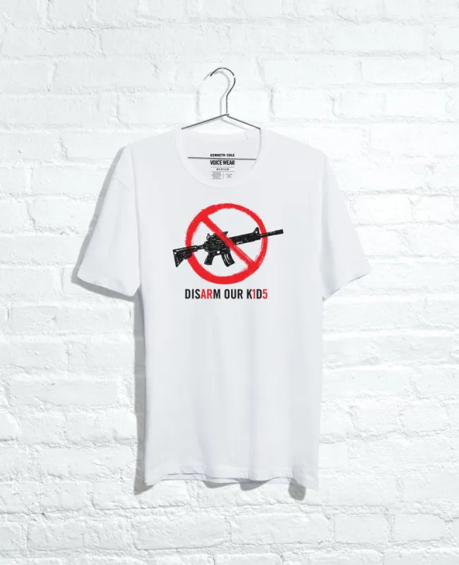Site Exclusive! Disarm Our Kids T-Shirt sold by Kenneth Cole