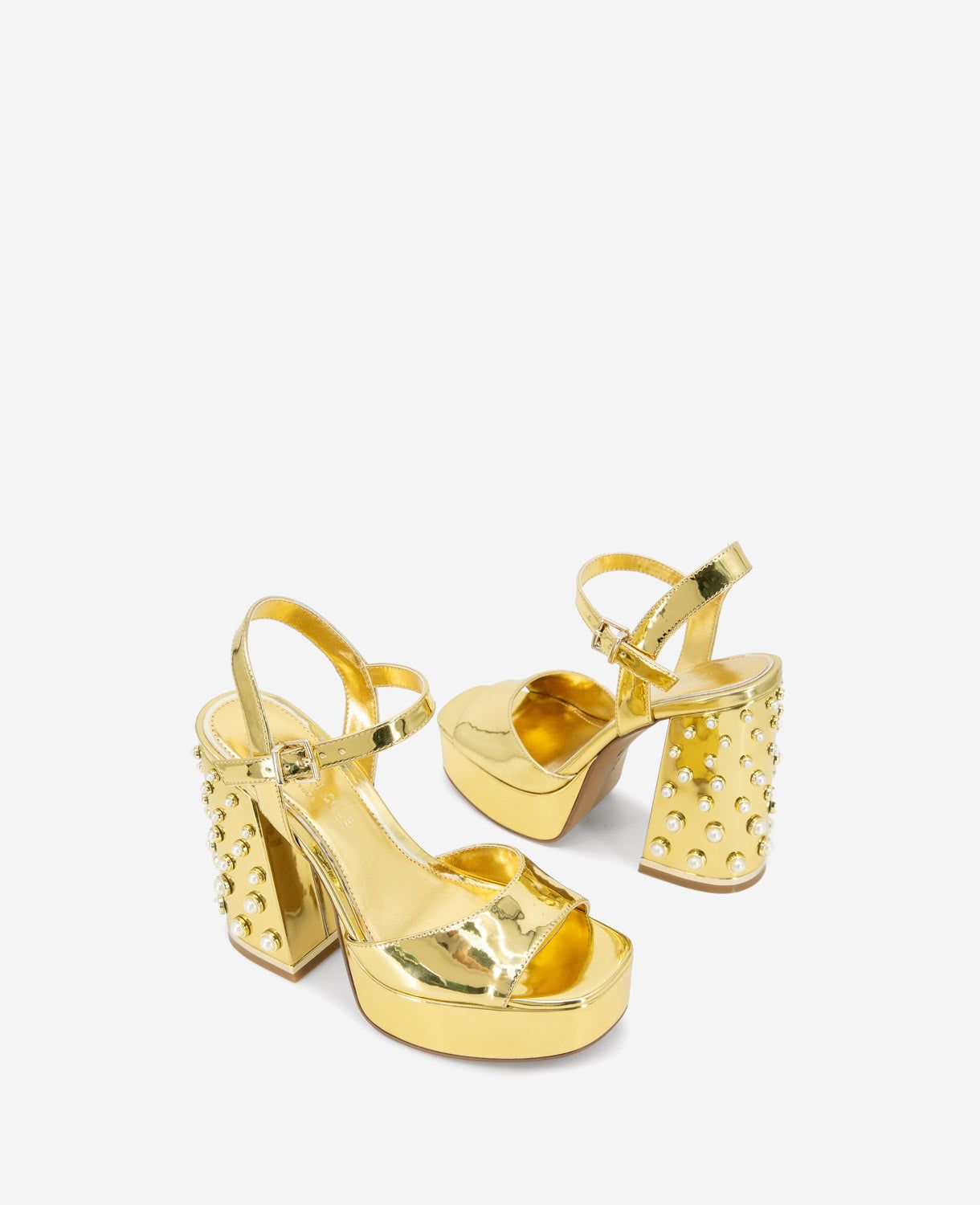 Dolly Ankle Strap Platform Heeled Sandal sold by Kenneth Cole product image thumbnail 2
