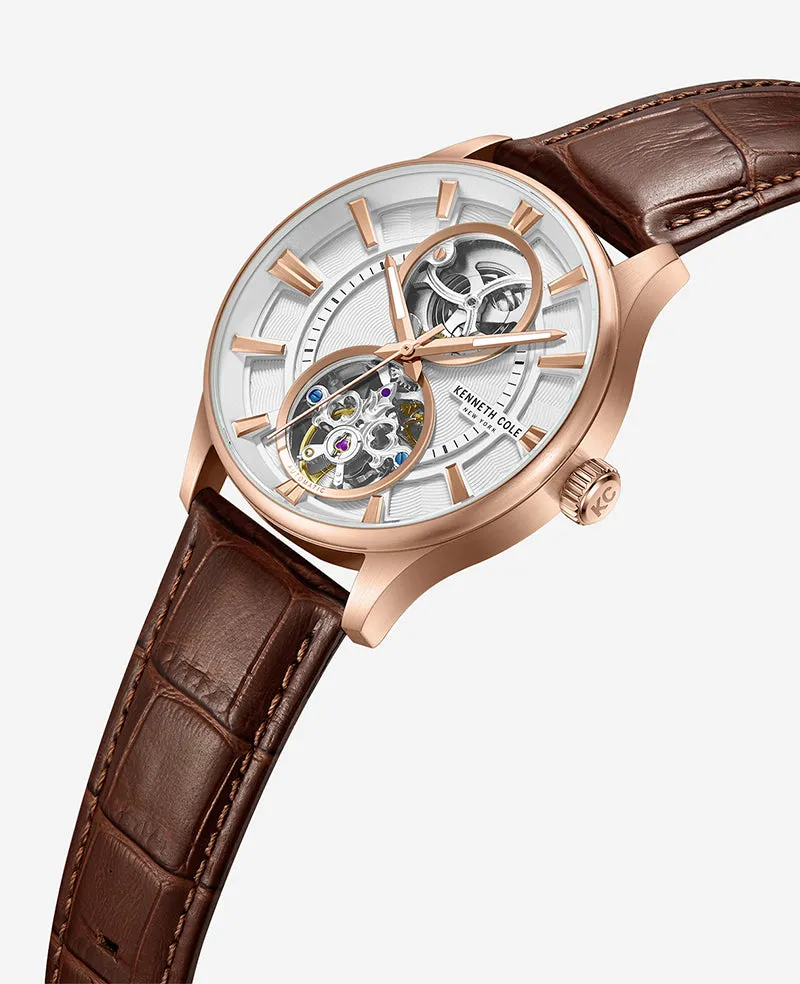 Kenneth Cole New York Automatic Leather Strap Watch sold by Kenneth Cole product image thumbnail 2