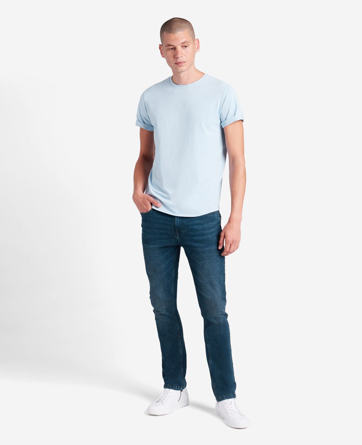 Essential Stretch Crew Neck T-Shirt sold by Kenneth Cole product image thumbnail 2
