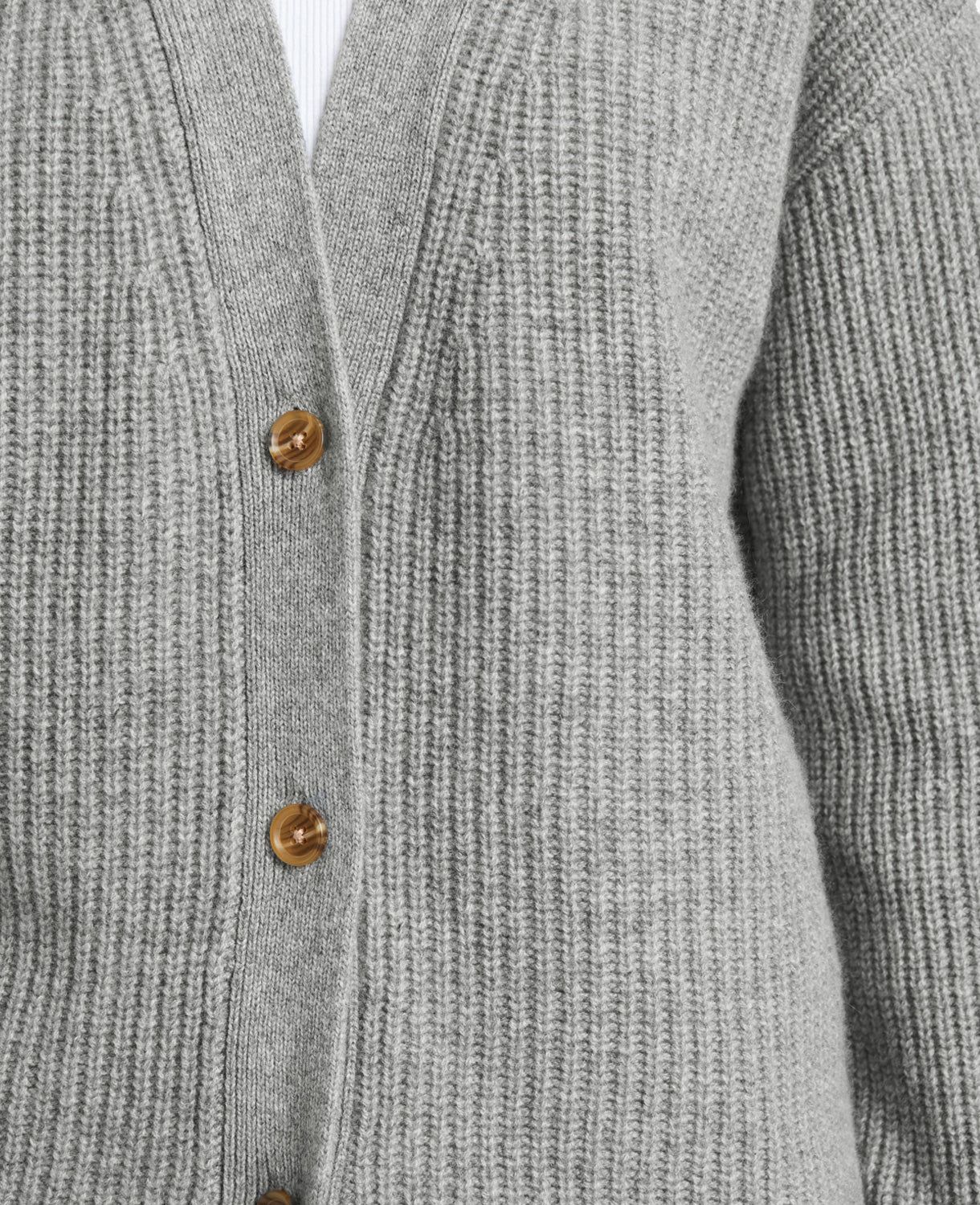 Site Exclusive! Cashmere Ribbed-Knit Cardigan sold by Kenneth Cole product image thumbnail 3