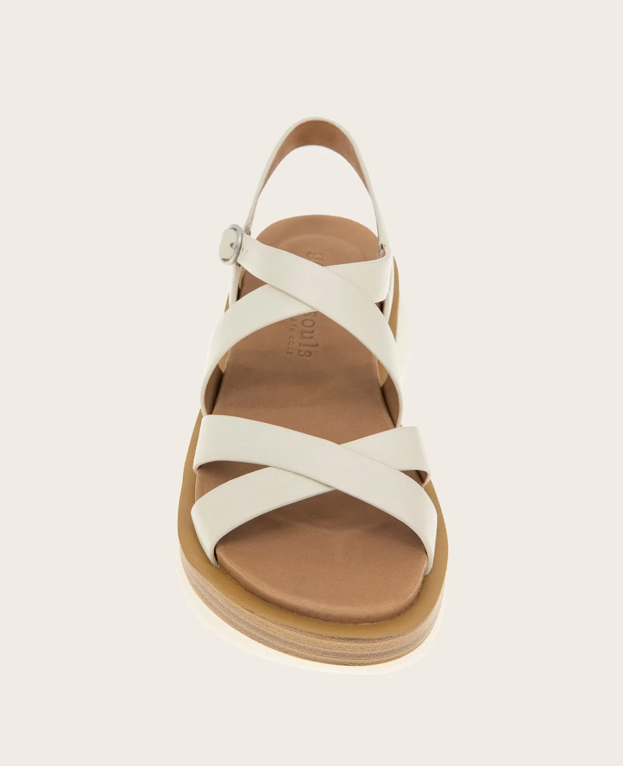 GENTLE SOULS - Reebha Leather Platform Sandal sold by Kenneth Cole product image thumbnail 4