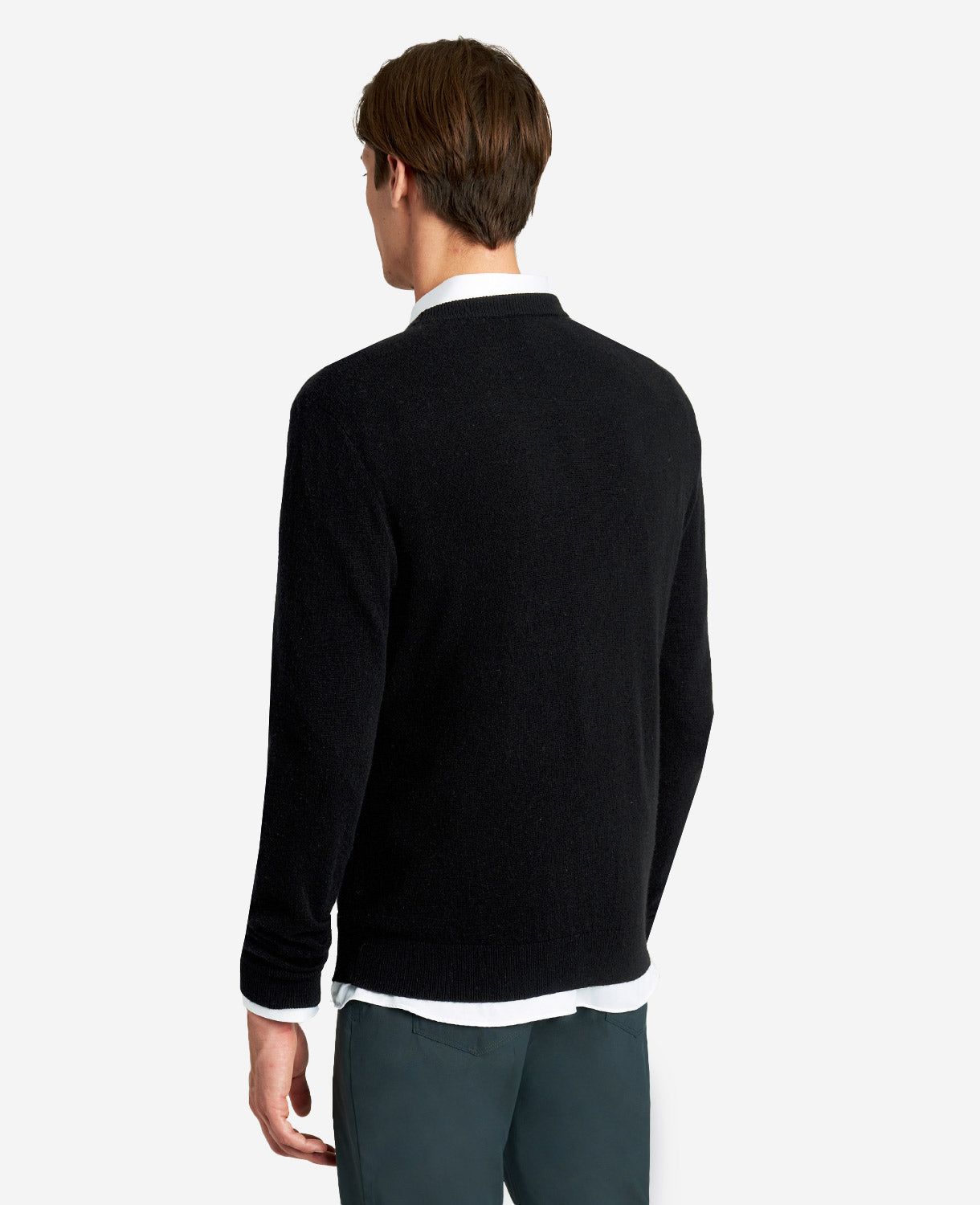 Site Exclusive! Crew Neck Cashmere Sweater sold by Kenneth Cole product image thumbnail 5