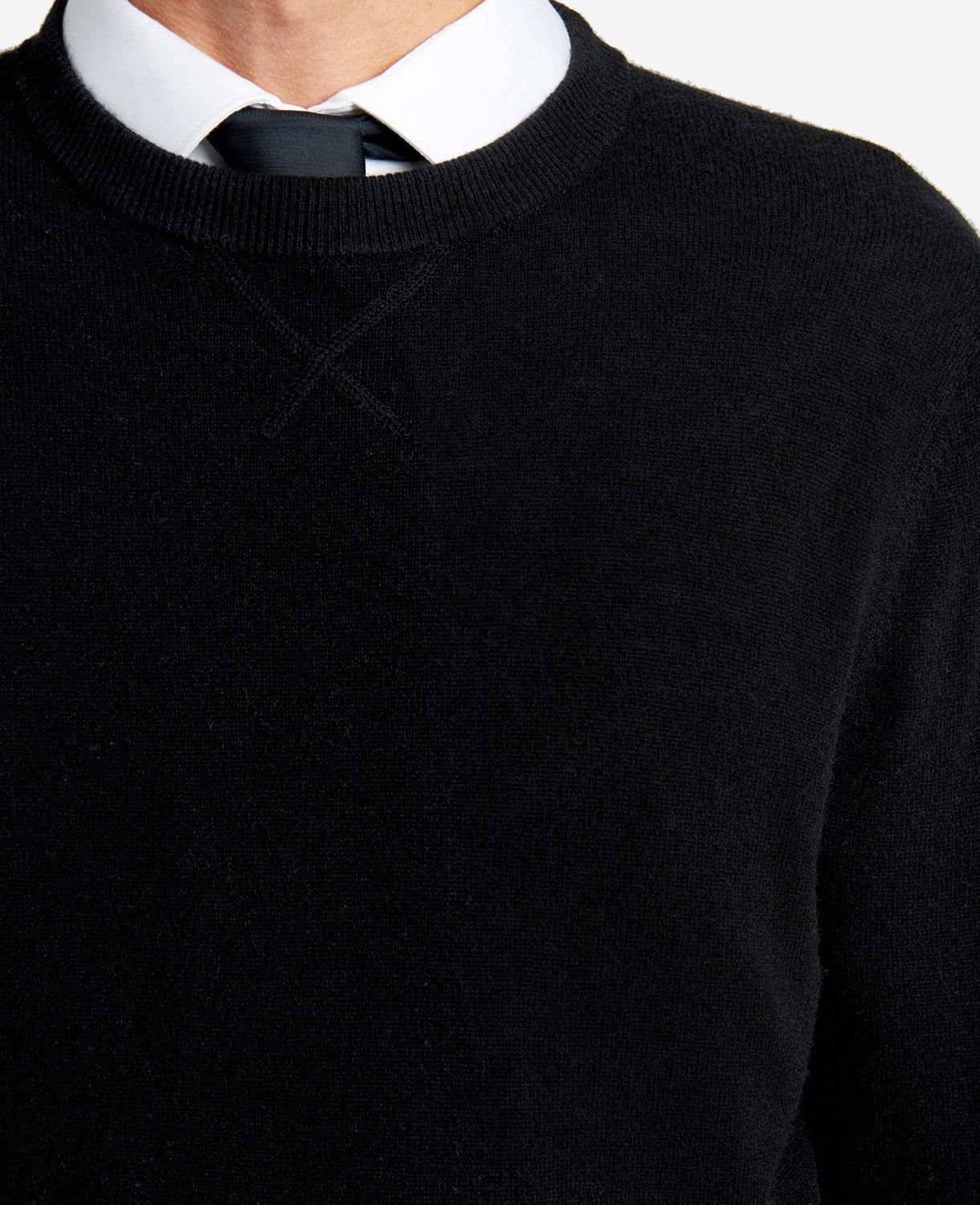 Site Exclusive! Crew Neck Cashmere Sweater sold by Kenneth Cole product image thumbnail 3
