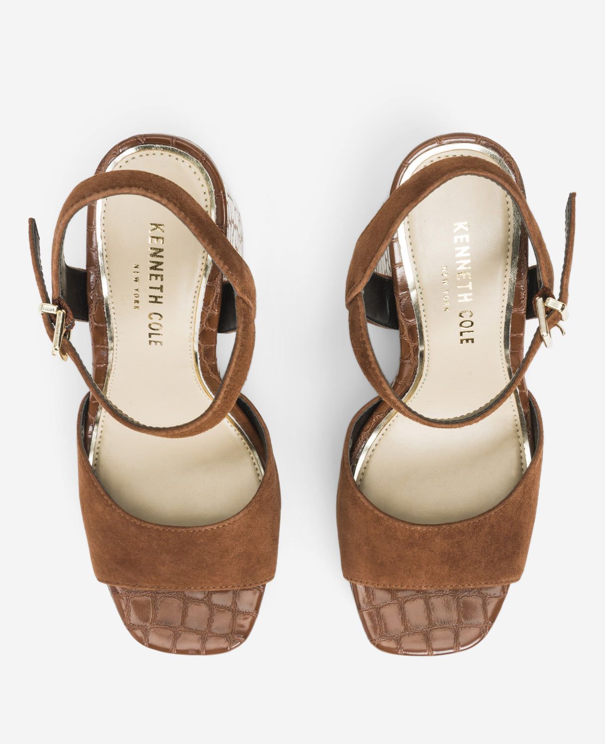 Dolly Ankle Strap Platform Heeled Sandal sold by Kenneth Cole product image thumbnail 4