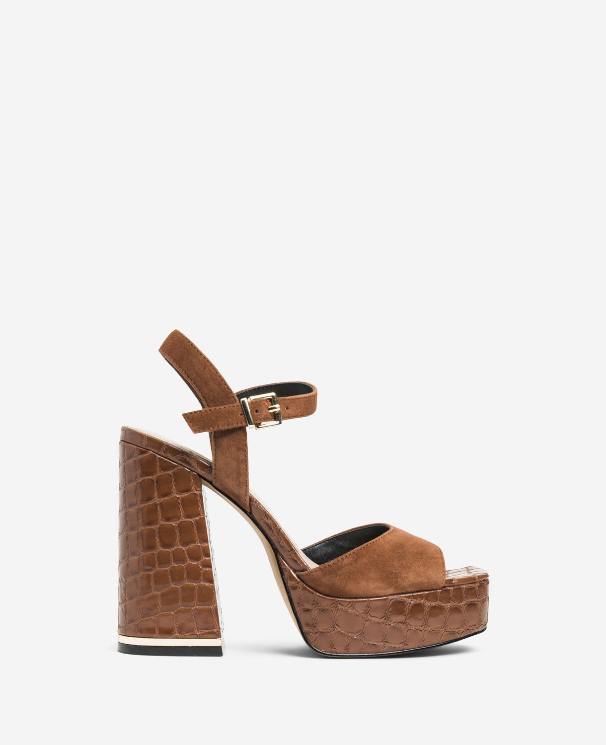 Dolly Ankle Strap Platform Heeled Sandal sold by Kenneth Cole
