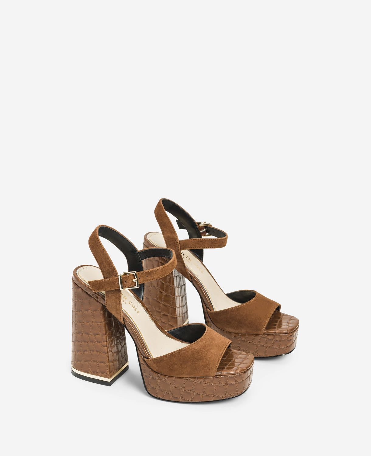 Dolly Ankle Strap Platform Heeled Sandal sold by Kenneth Cole product image thumbnail 2