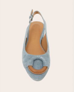 Athena Suede Slingback Flat sold by Kenneth Cole