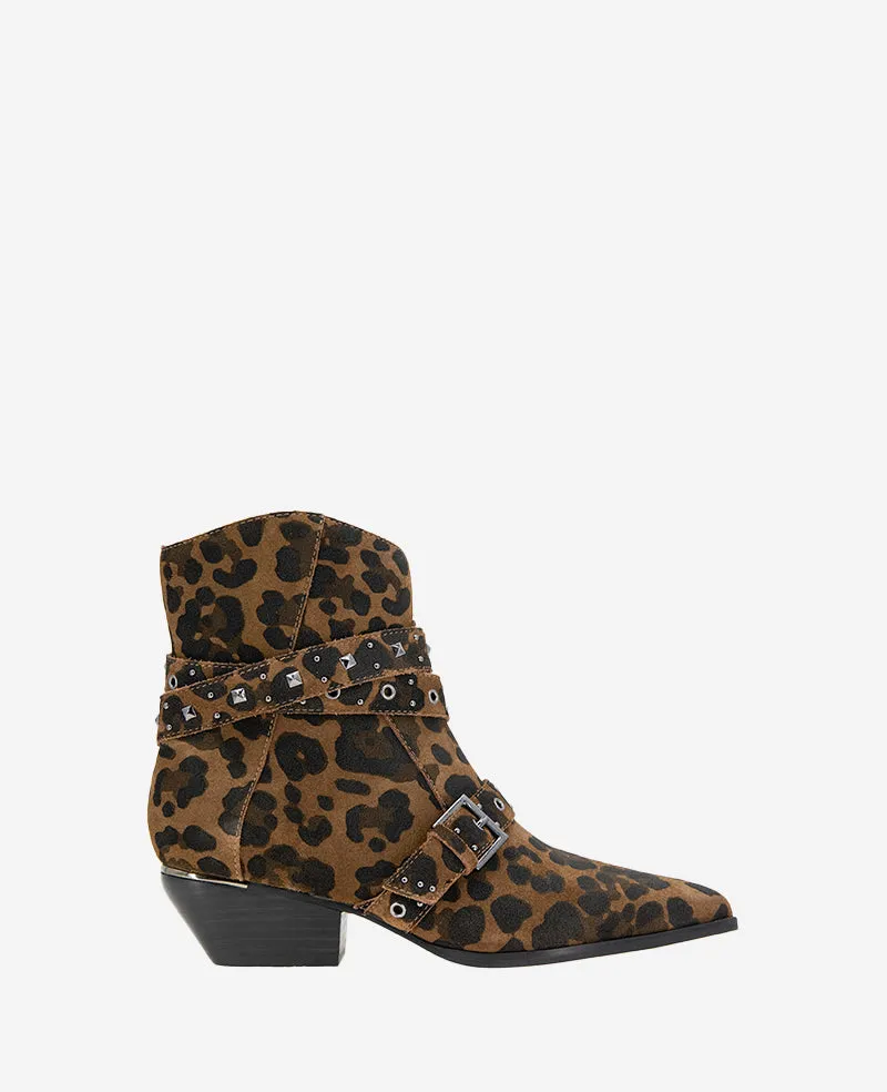 Cheyenne Suede Stud Bootie sold by Kenneth Cole