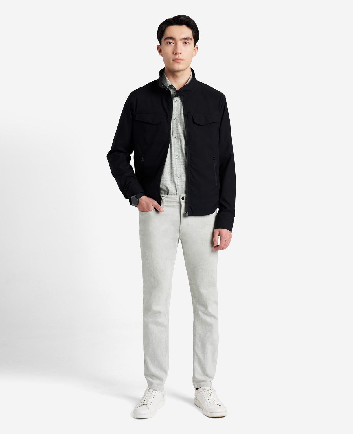 Stretch Print Button-Down Shirt sold by Kenneth Cole product image thumbnail 2