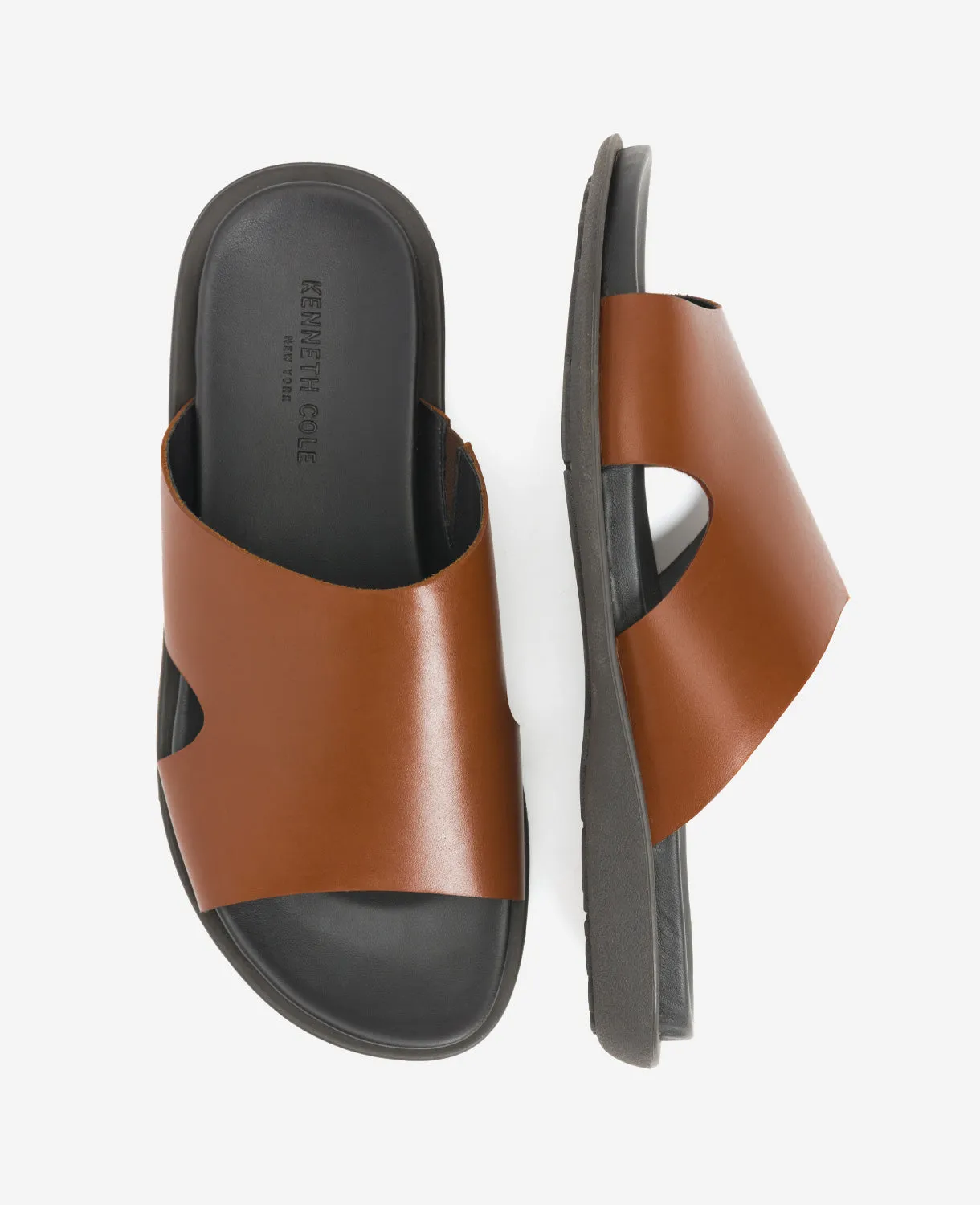 Sand-Y Beach Leather Slide Sandal sold by Kenneth Cole product image thumbnail 4
