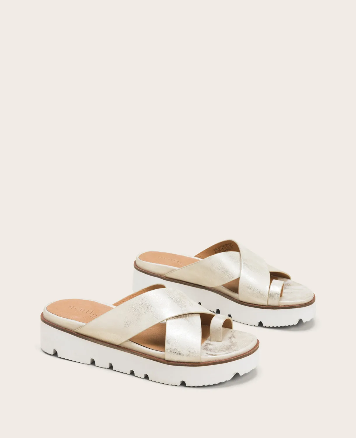 Lilly Leather Platform Sandal sold by Kenneth Cole product image thumbnail 2