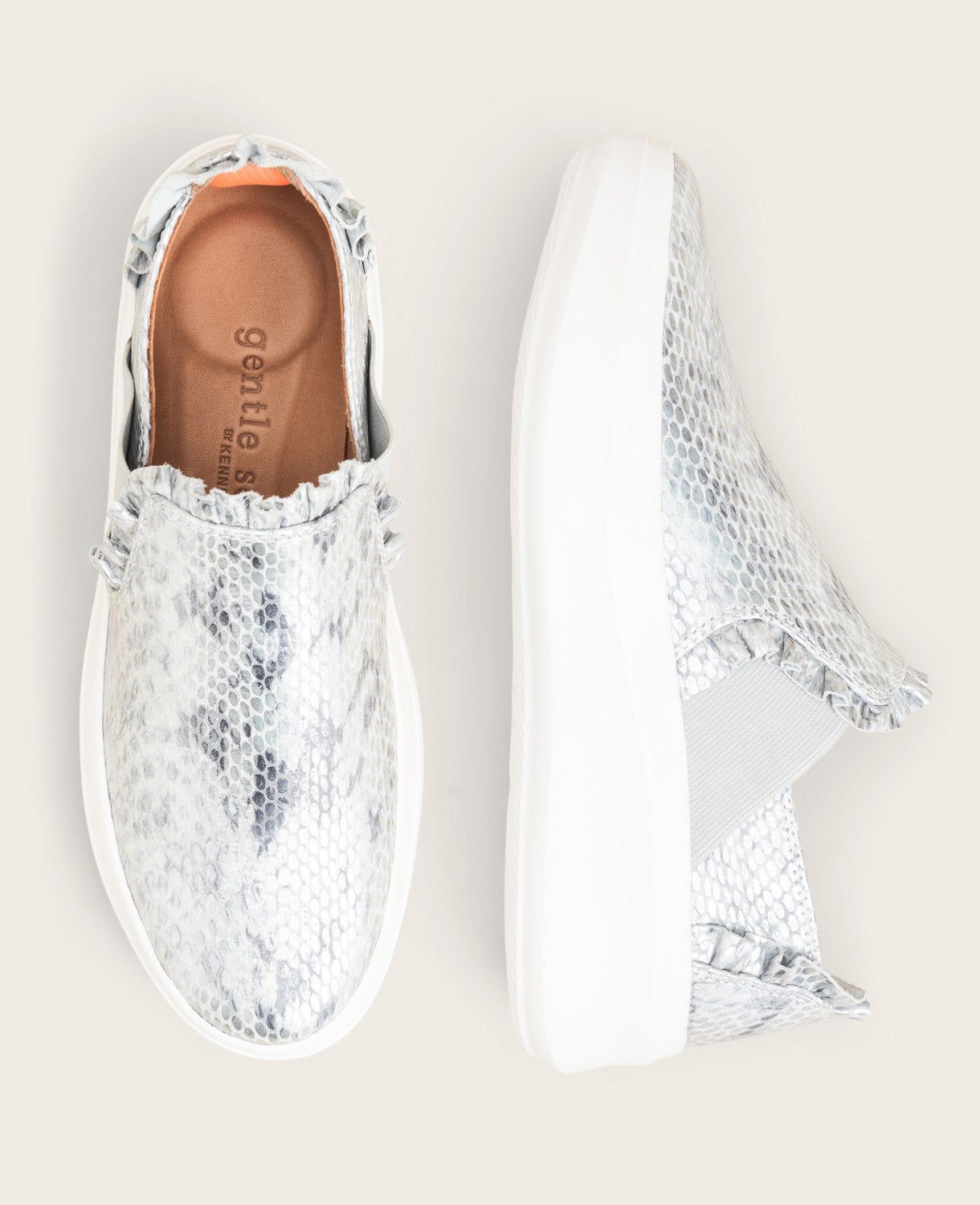 Rosette Ruffle Slip-On Sneaker sold by Kenneth Cole product image thumbnail 4
