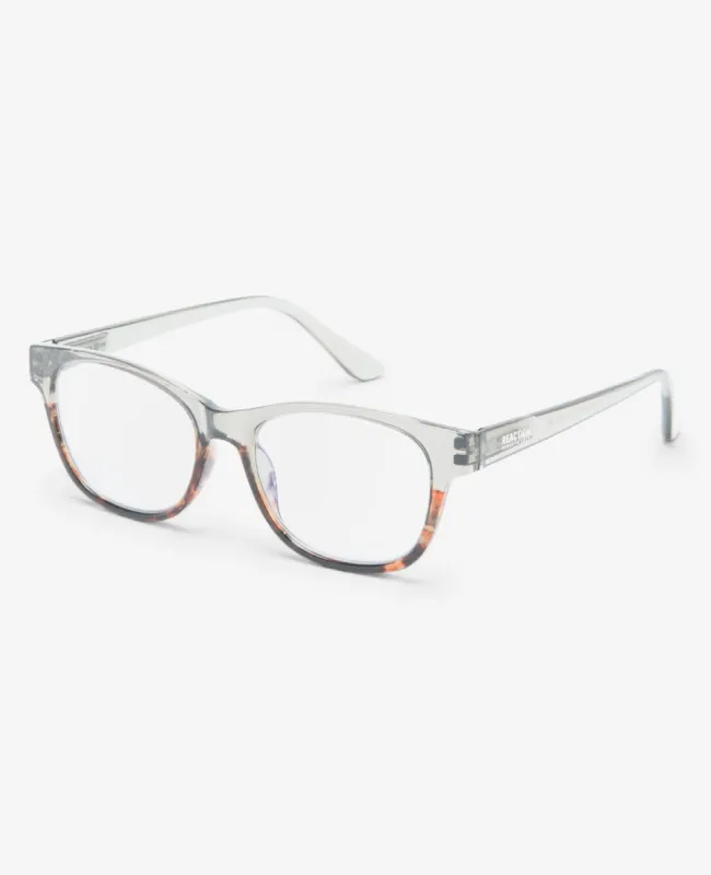 Charcoal Two-Tone Unisex Blue Light Glasses sold by Kenneth Cole