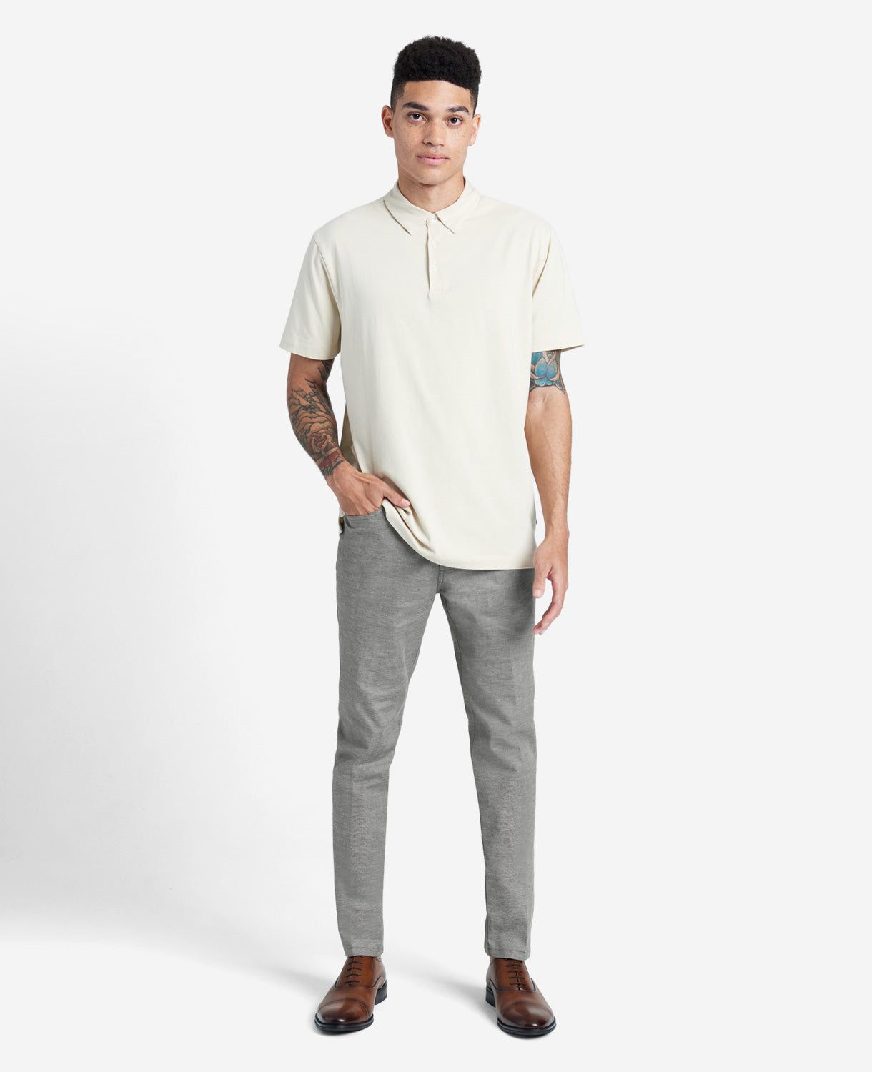 Stretch Slim Fit Flex Waistband Chino Pant sold by Kenneth Cole product image thumbnail 2