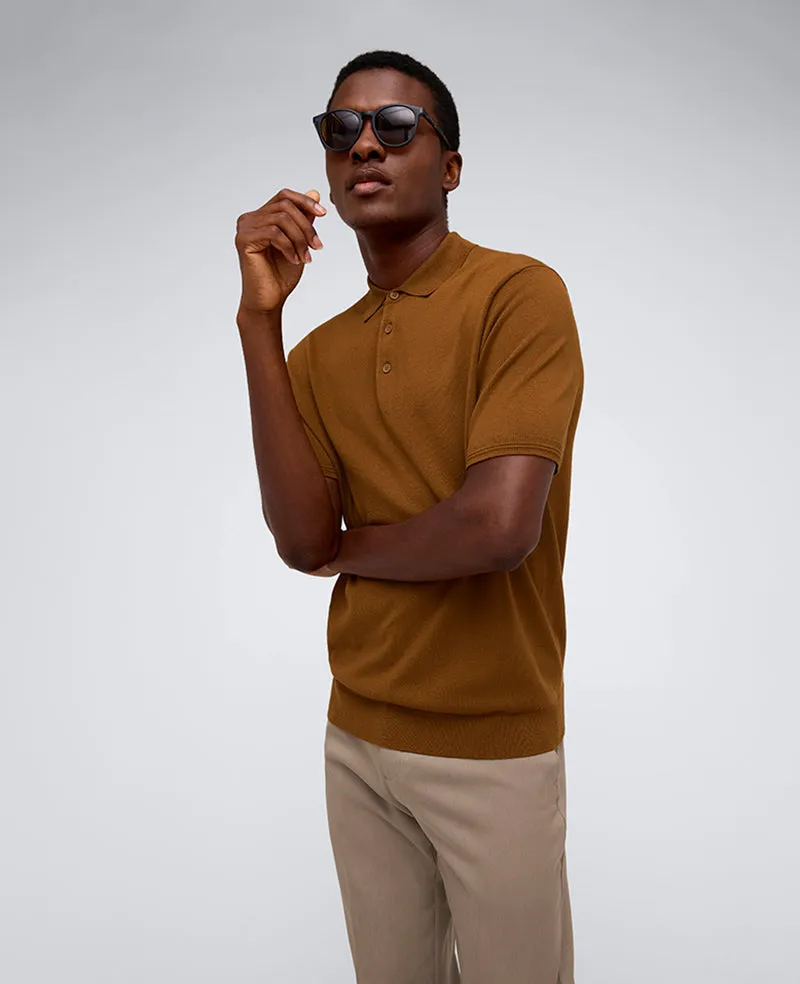 Short Sleeve Sweater Polo sold by Kenneth Cole product image thumbnail 3