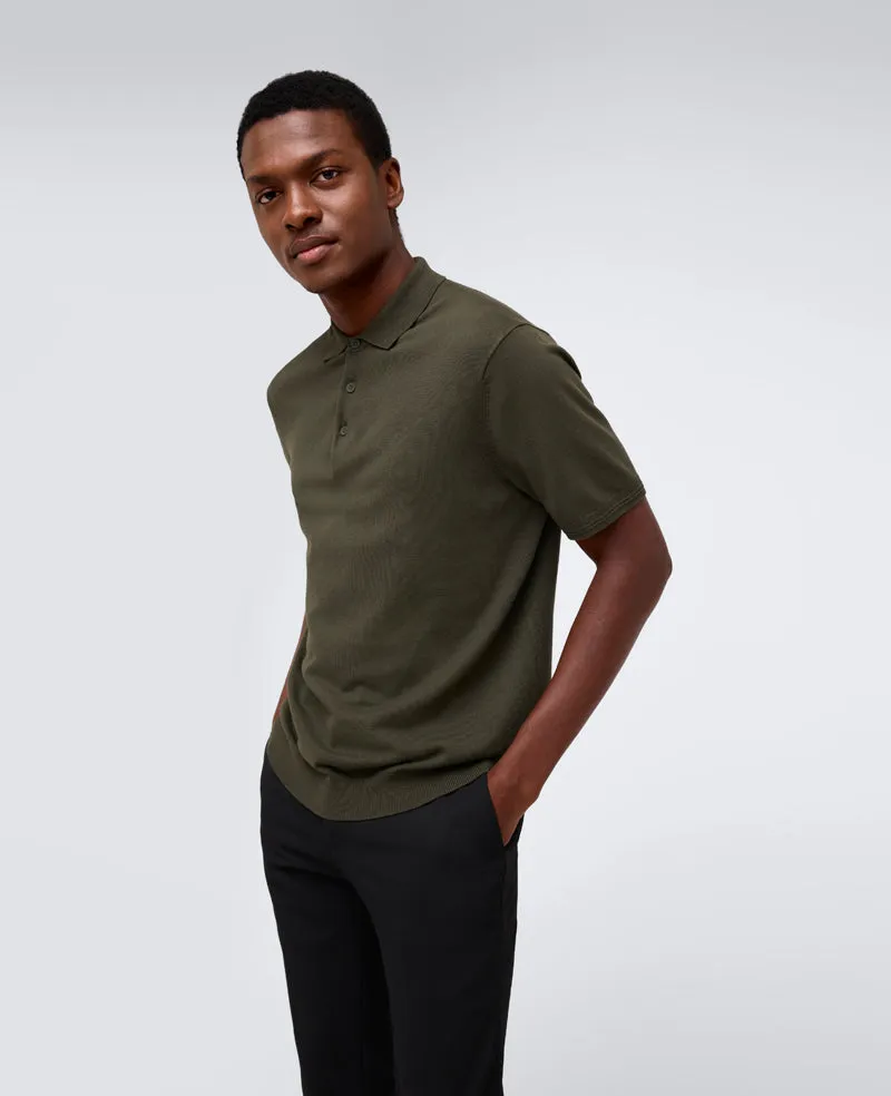 Short Sleeve Sweater Polo sold by Kenneth Cole product image thumbnail 3