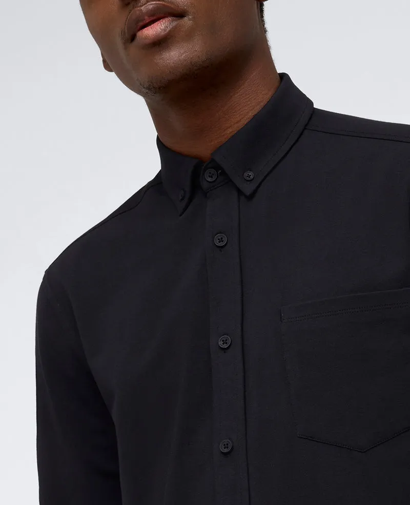 Long Sleeve Button Down Stretch Shirt with Pocket sold by Kenneth Cole product image thumbnail 5