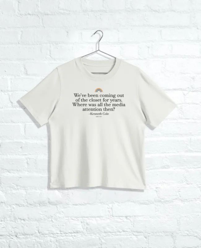 Men's CLOSET Regular Tee sold by Kenneth Cole