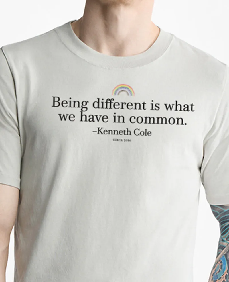 Men's DIFFERENT Regular Tee sold by Kenneth Cole product image thumbnail 2
